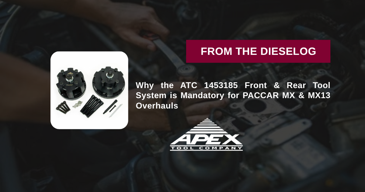 ATC 1453185 PACCAR MX13 Front and Rear Seal Installer Remover Master Kit Layout